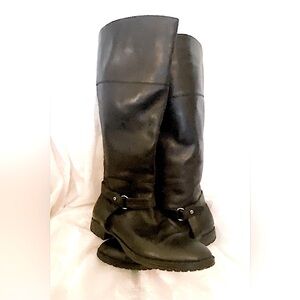 Ralph Lauren Saniya Leather Riding Boots